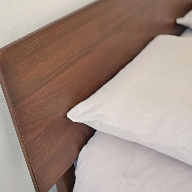 Lit en mindi massif 160 cm avec sommier