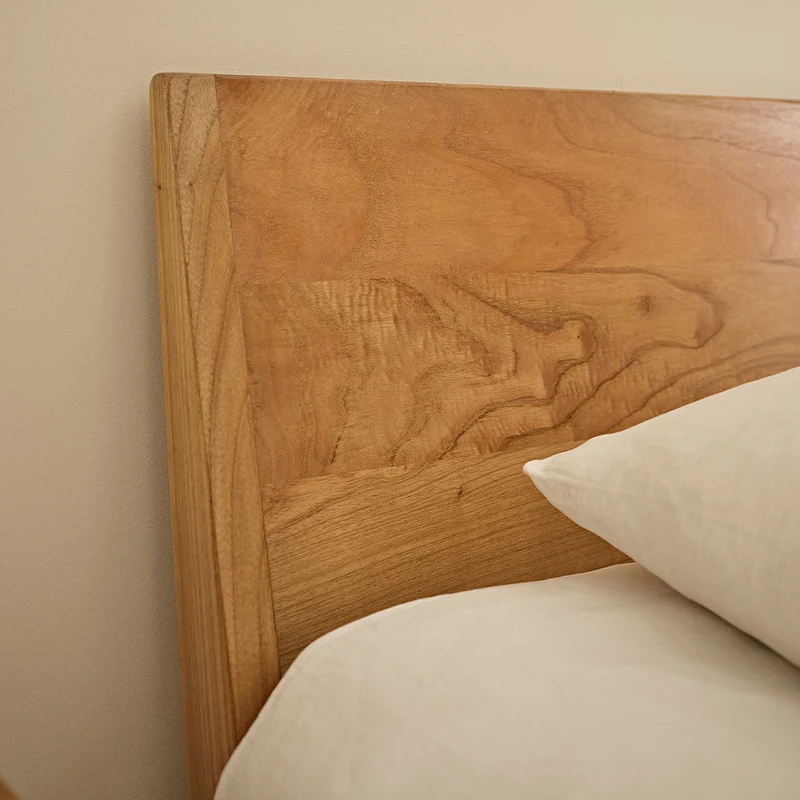 Lit en mindi massif 160 cm avec sommier