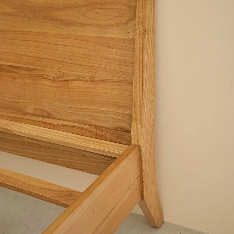 Lit en mindi massif 160 cm avec sommier