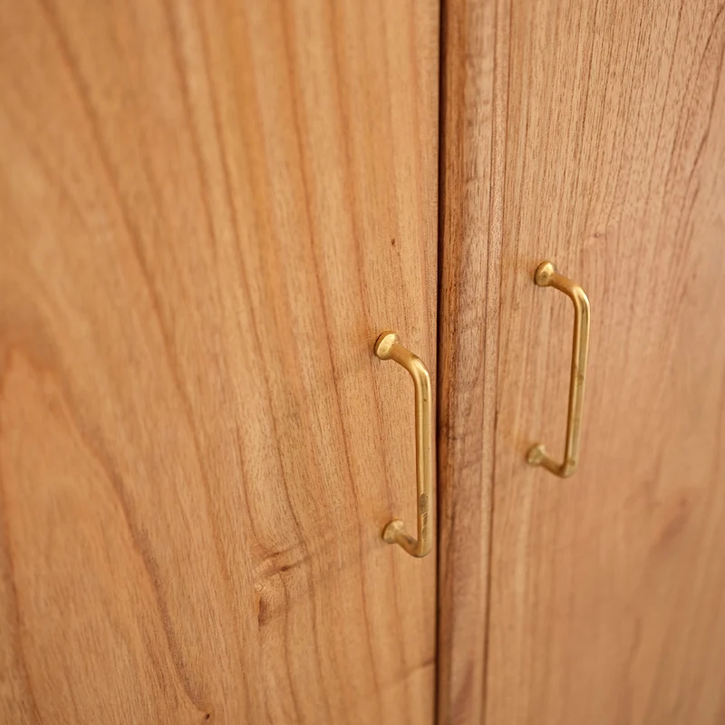 Armoire en mindi massif 180 cm