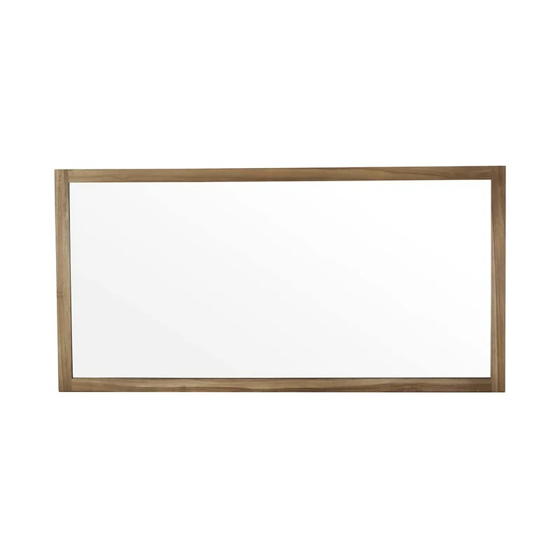 Miroir en teck massif rectangulaire 160x80 cm