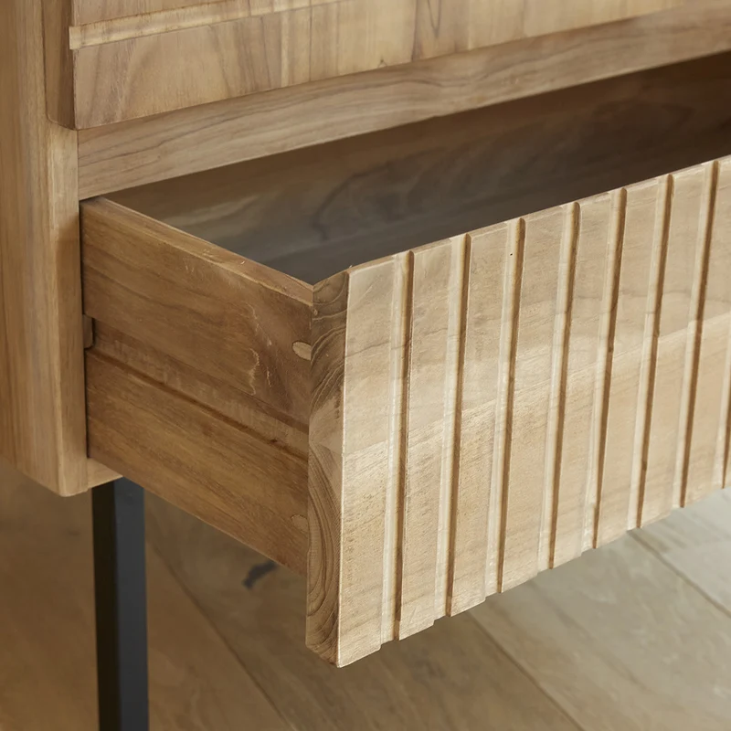 Armoire en teck massif 95 cm