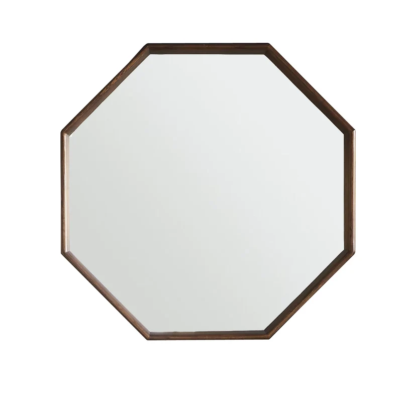 Miroir en mindi massif octogonal 60 cm