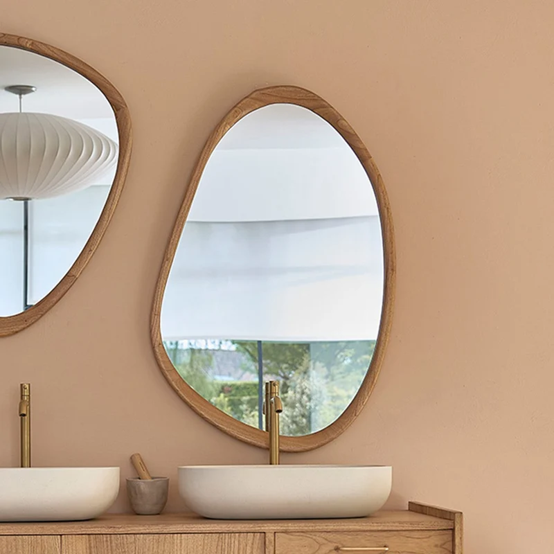 Miroir en mindi massif 90x60 cm