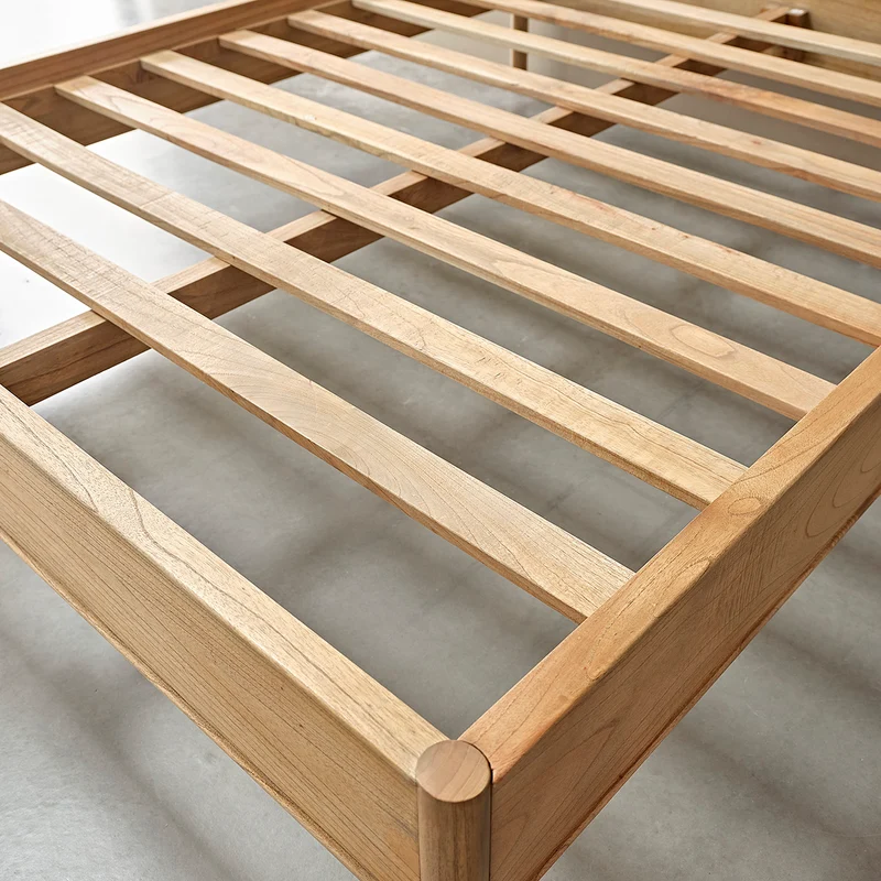 Lit en mindi massif 160 cm avec sommier