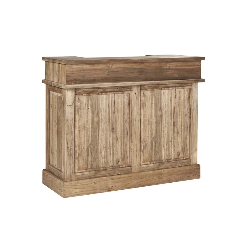 Bar en teck massif recyclé 120 cm