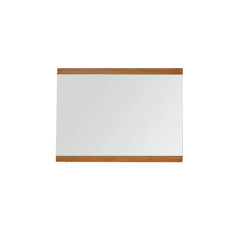 Miroir en teck massif recyclé 80x60 cm