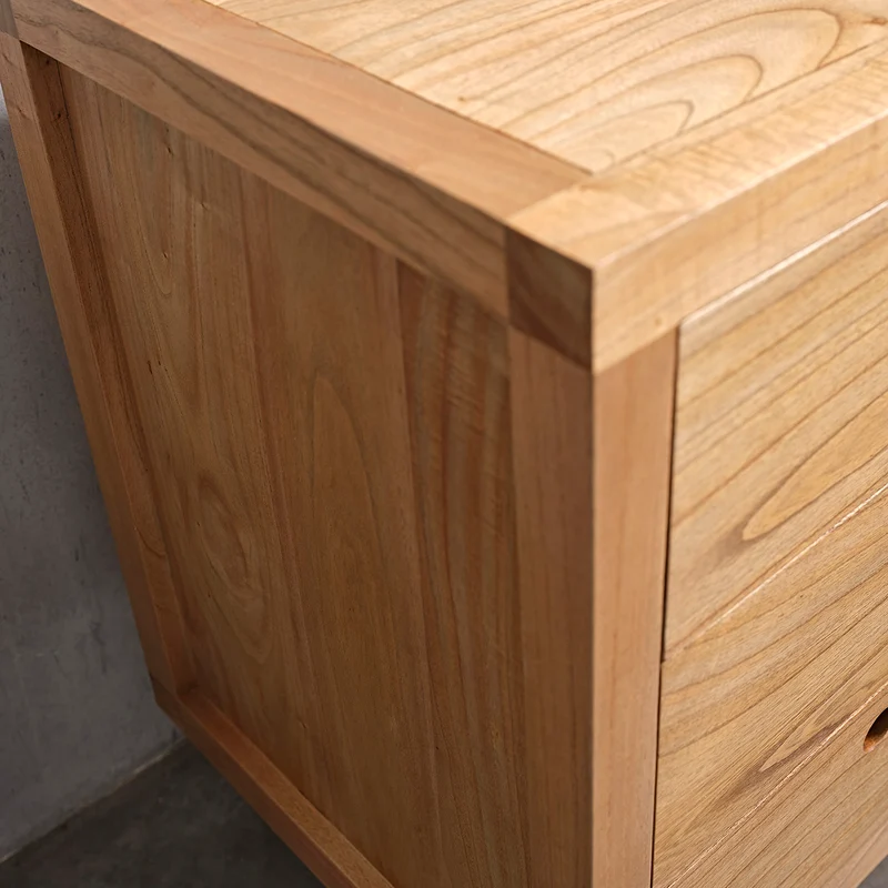 Commode en mindi massif 110 cm