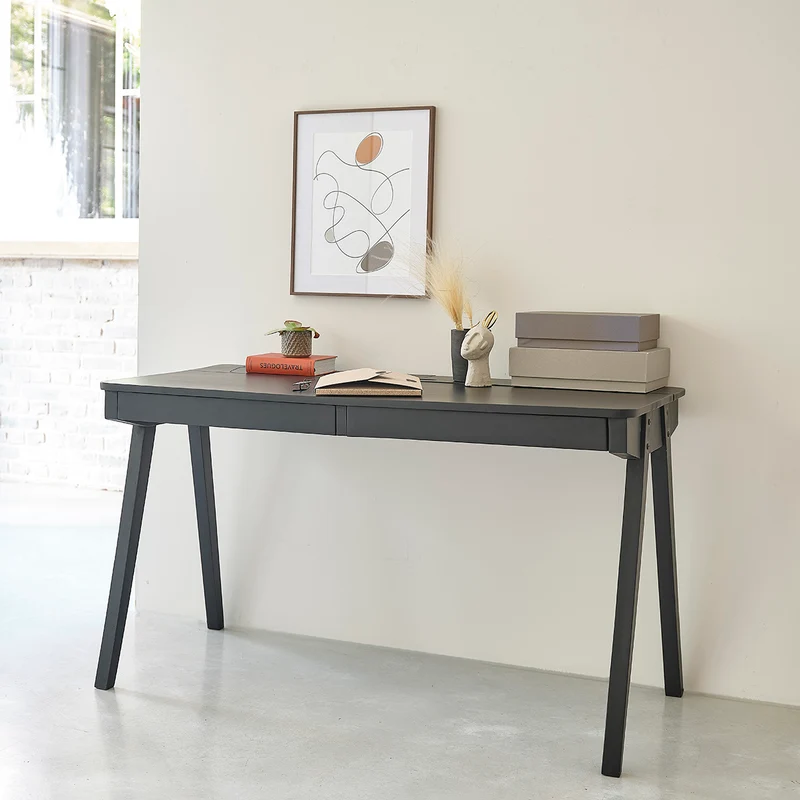 Bureau en manguier massif 130 cm