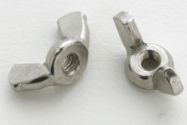4 écrous inox STANDERS, Ø10 mm