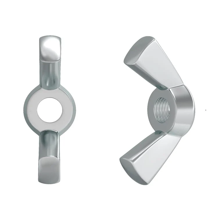 4 écrous inox STANDERS, Ø10 mm