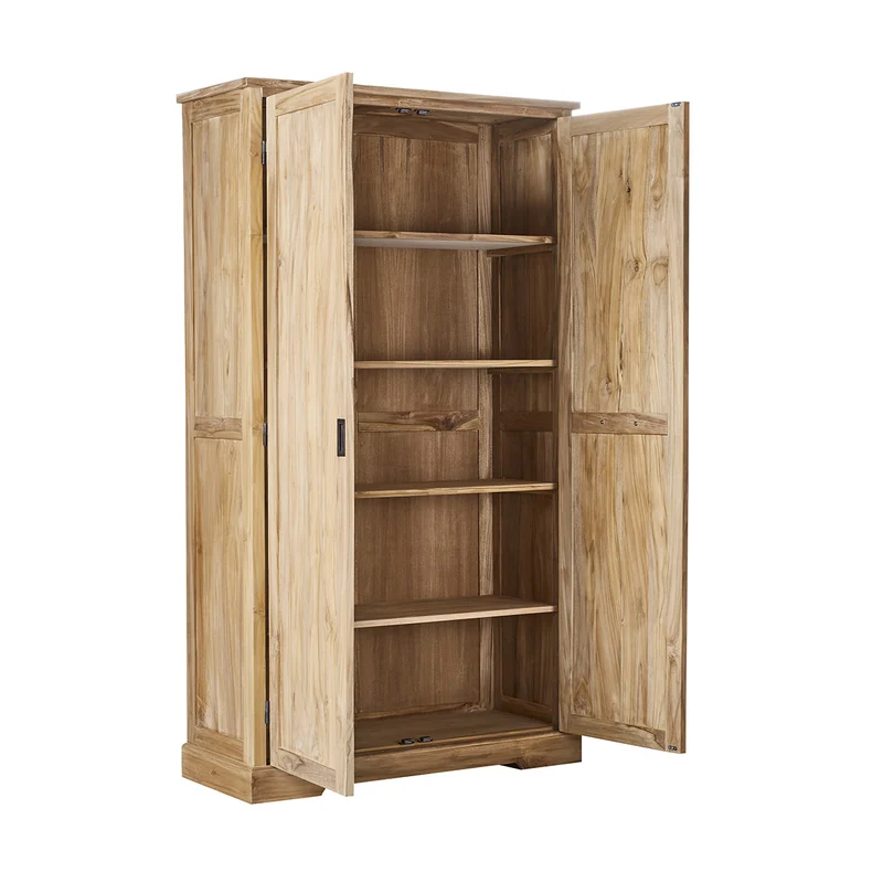 Armoire en teck massif 115 cm