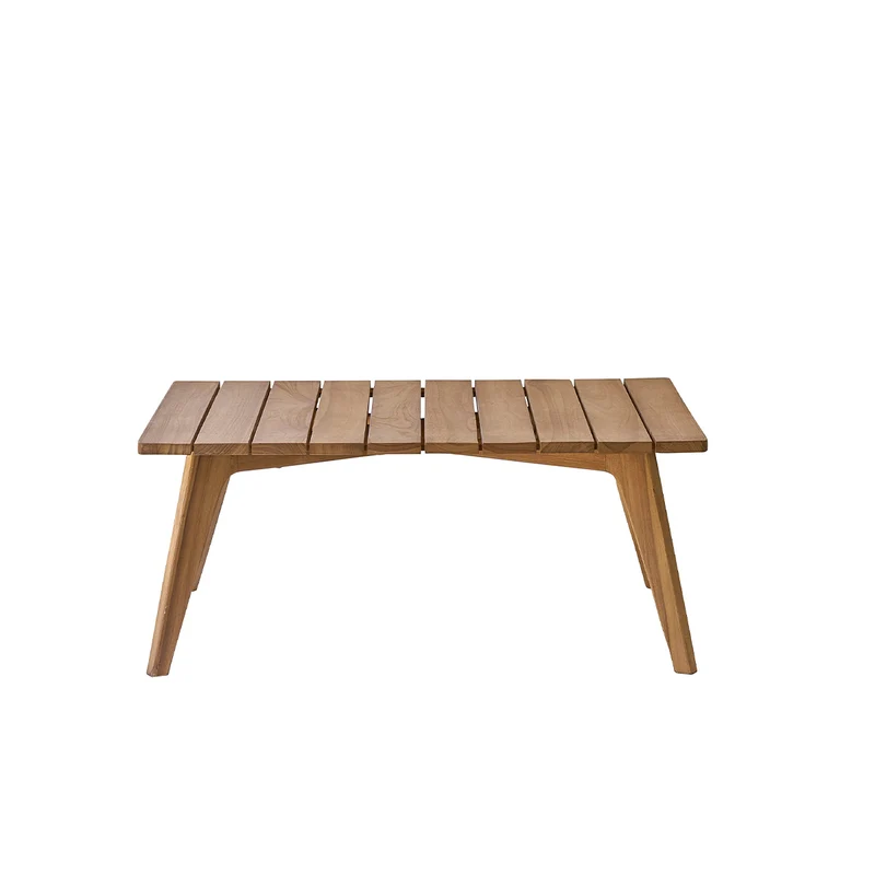 Table basse de jardin en teck massif
