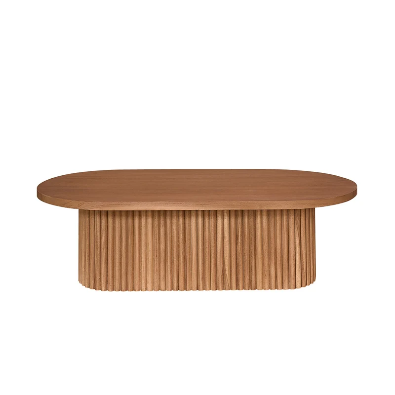 Table basse en teck massif 120 cm