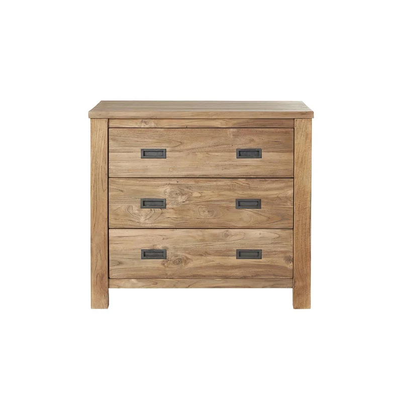 Commode en teck massif recyclé 90 cm