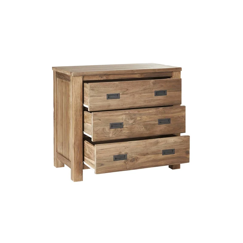Commode en teck massif recyclé 90 cm