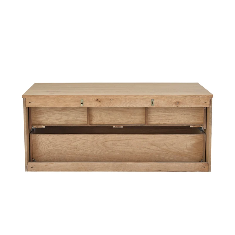 Meuble sous vasque en chêne suspendu 120 cm