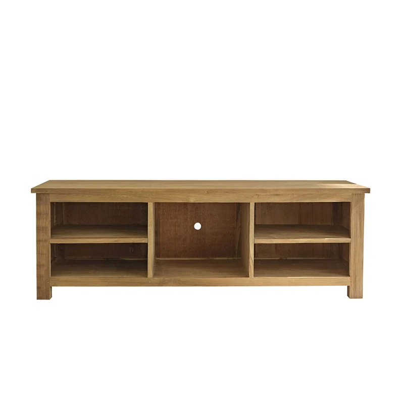 Meuble TV en teck massif 150 cm