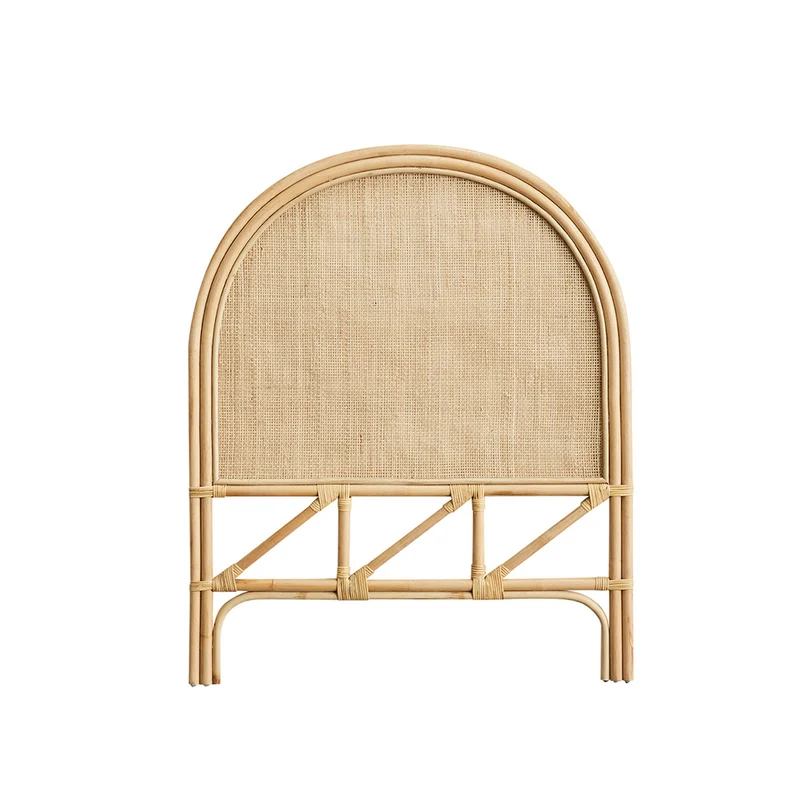 Tête de lit en rotin et cannage 90 cm