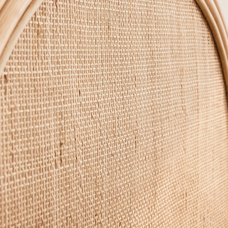 Tête de lit en rotin et cannage 90 cm