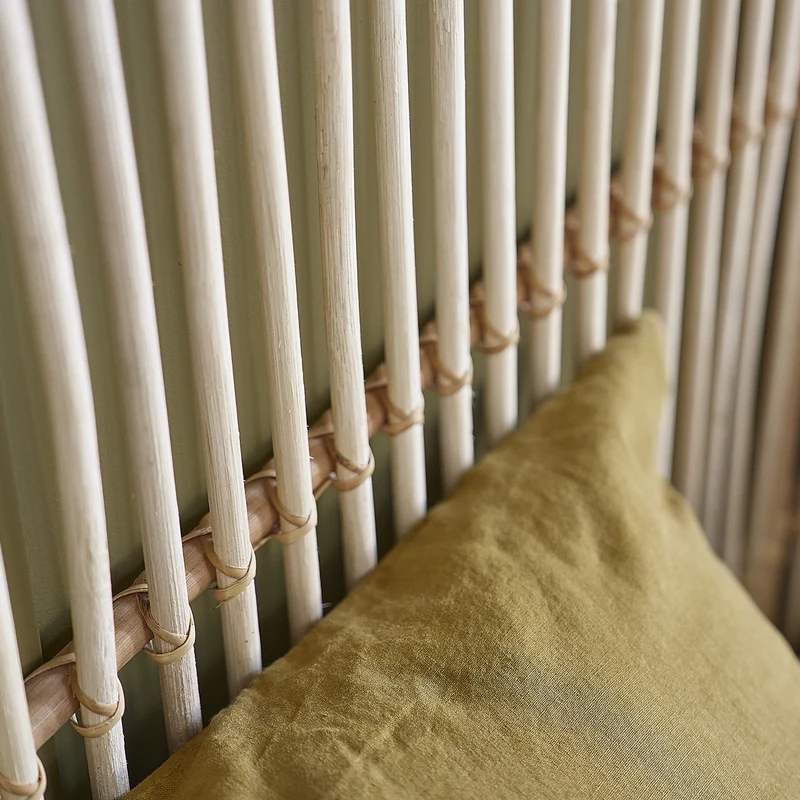 Tête de lit en rotin 180 cm