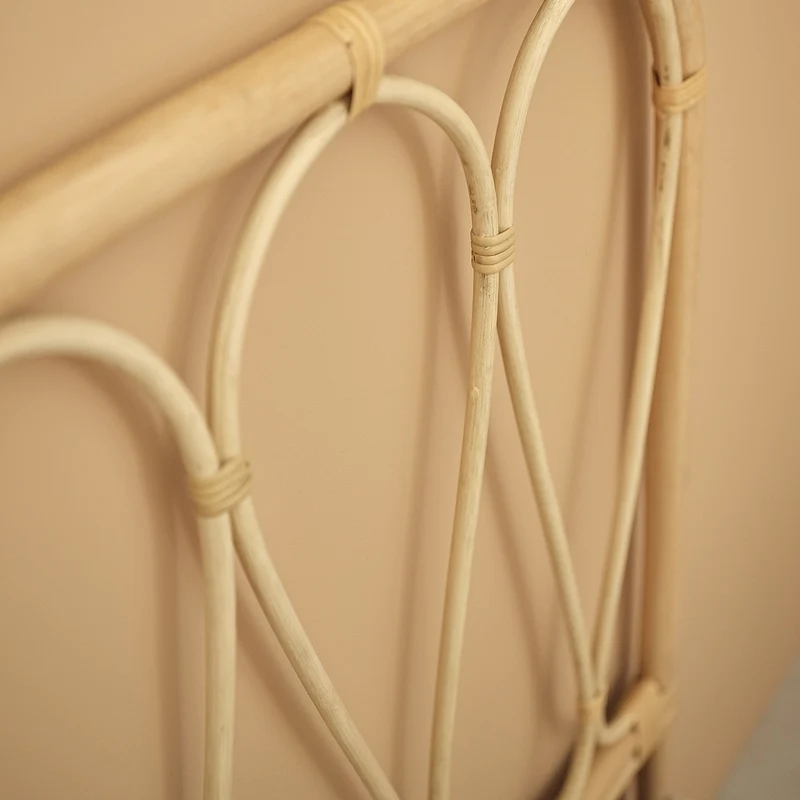 Tête de lit enfant en rotin 90 cm