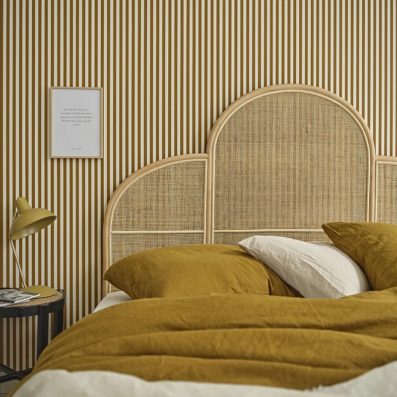 Tête de lit en rotin et cannage 160 cm