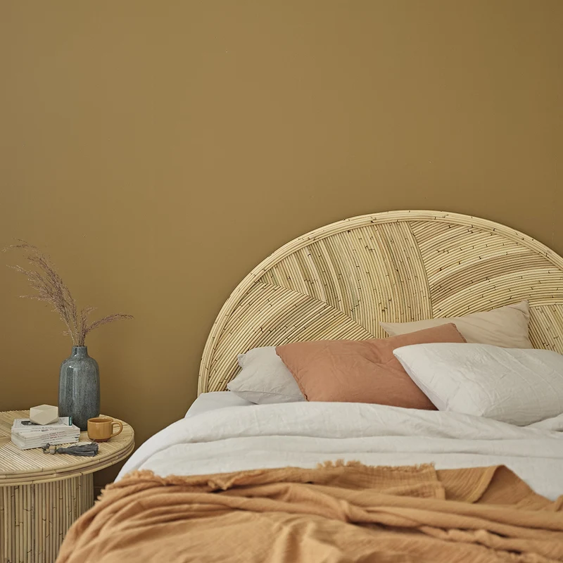 Tête de lit en canne de rotin 160 cm