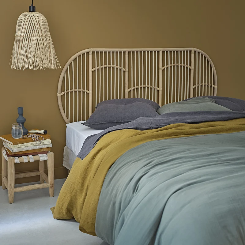 Tête de lit en rotin 160 cm