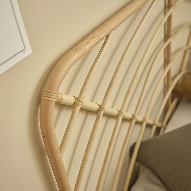 Tête de lit en rotin 160 cm