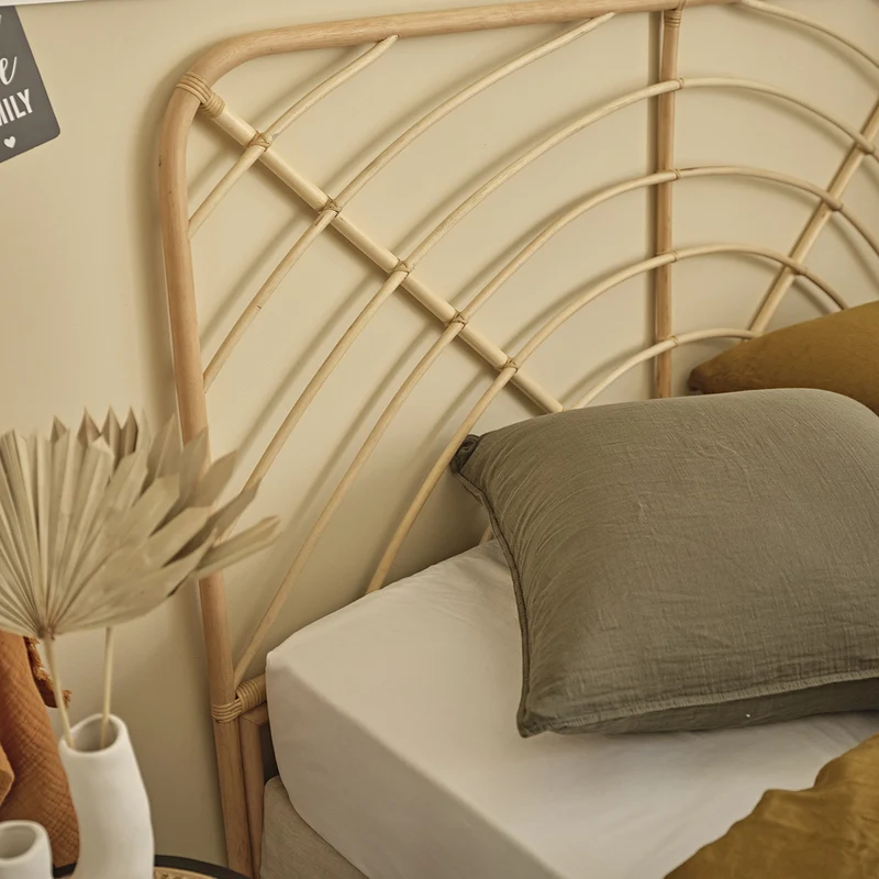 Tête de lit en rotin 160 cm