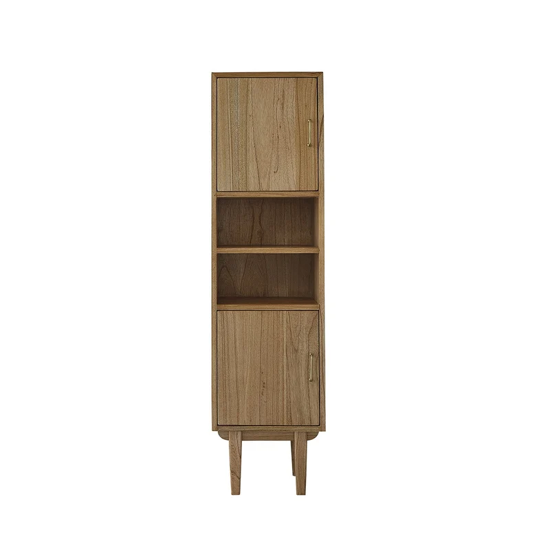Colonne de salle de bain en mindi massif 150 cm
