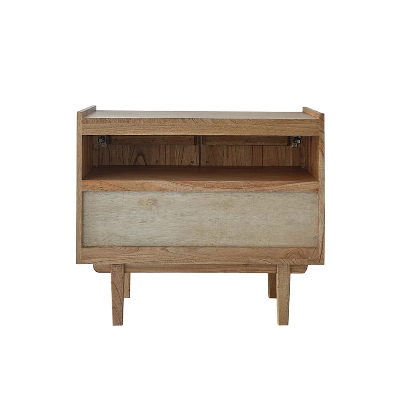 Meuble sous vasque en mindi massif 90 cm