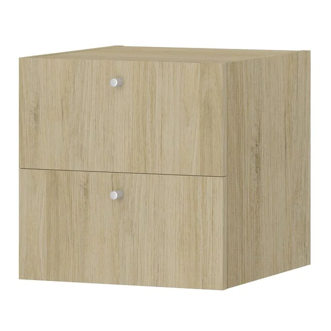 Structure amortie de tiroir SPACEO Home 20 x 32 x 38 cm, effet textile