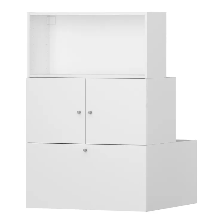 Caisson SPACEO Home, blanc H.40 x l.80 x P.60 cm