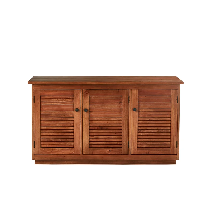 Meuble sous vasque en acajou massif 140 cm