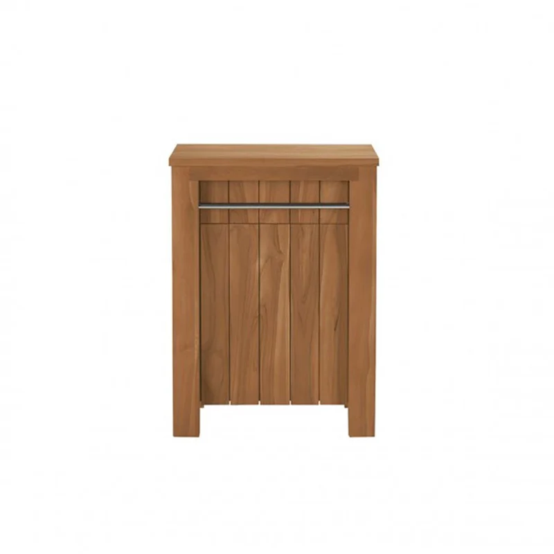 Meuble sous vasque en teck massif 60 cm