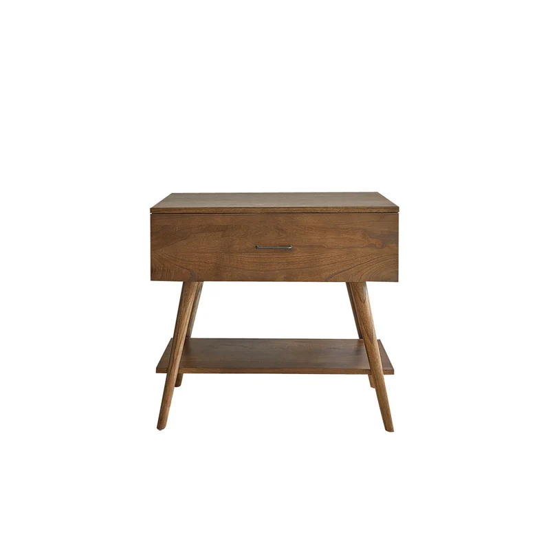 Meuble de salle de bain en mindi massif 80 cm