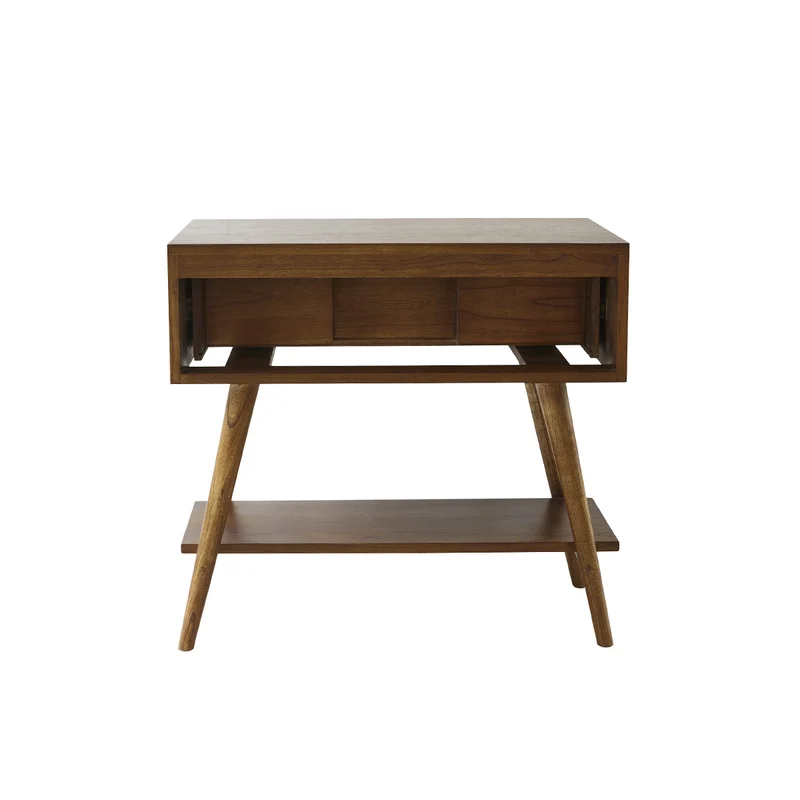 Meuble de salle de bain en mindi massif 80 cm