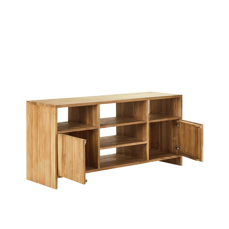 Meuble sous vasque en teck massif 160 cm