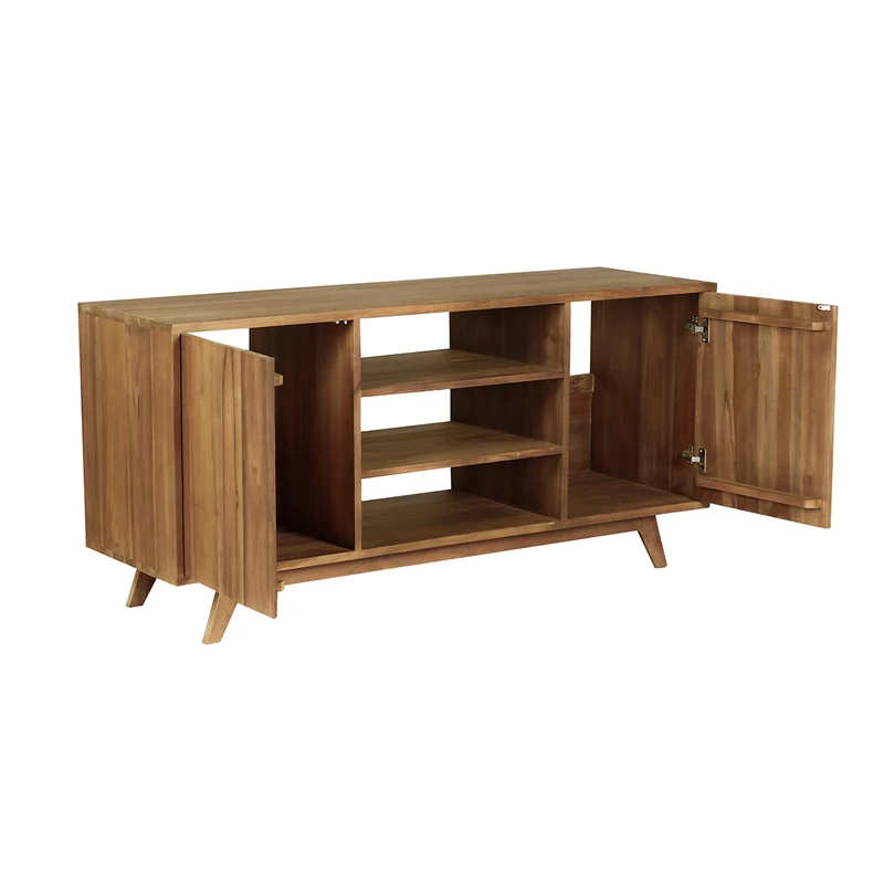 Meuble sous vasque en teck massif 160 cm