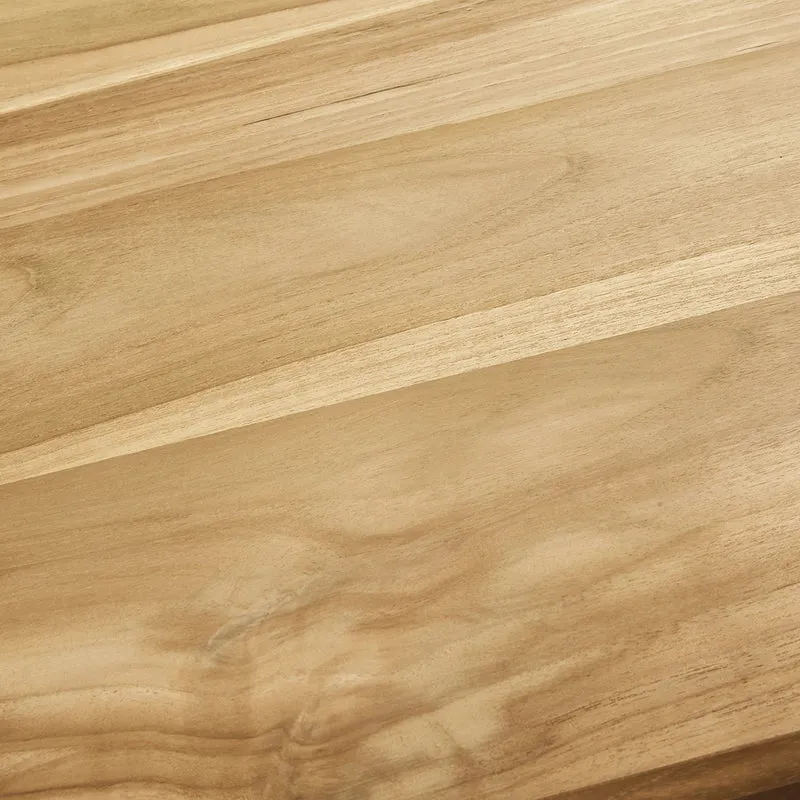 Meuble de salle de bain en teck massif 2 planches 150 cm