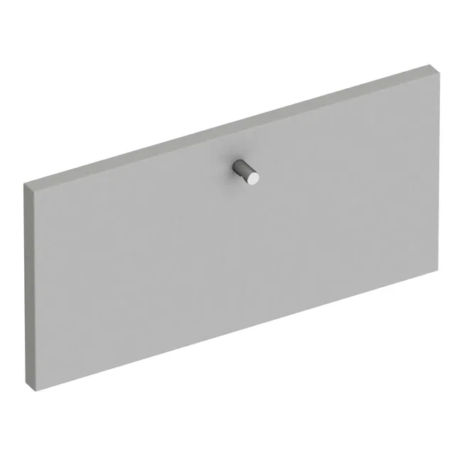 Tiroir pour caisson SPACEO Home gris anthracite H.20 x l.40 x P1.6 cm