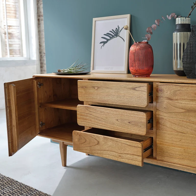Commode en mindi massif 180 cm