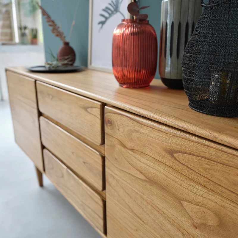 Commode en mindi massif 180 cm