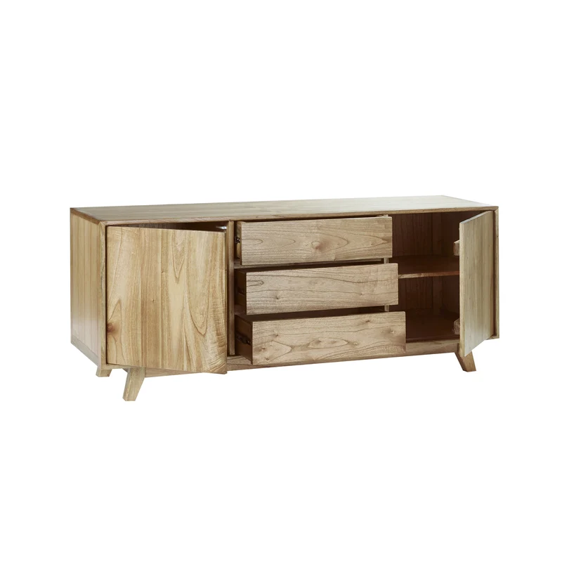 Commode en bois de mindy 160 cm