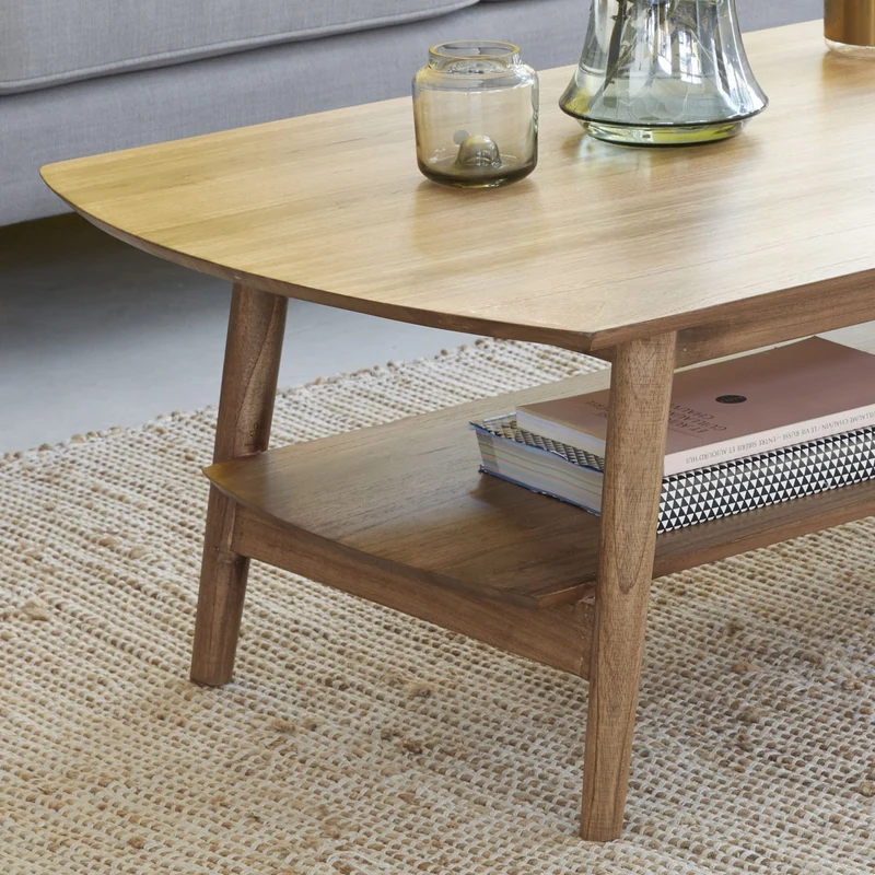 Table basse en mindi massif 130 cm