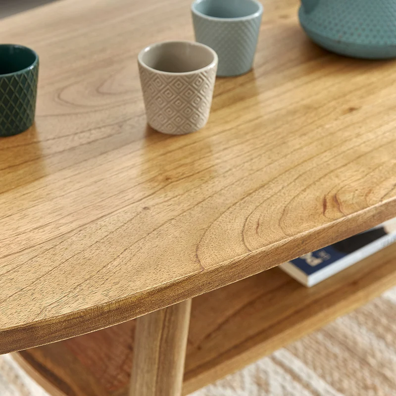 Table basse en mindi massif 160 cm