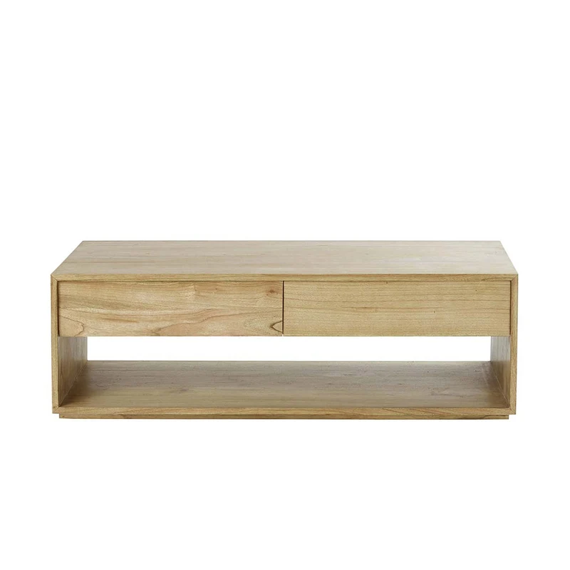 Table basse en mindi massif 140 cm