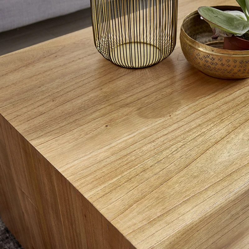 Table basse en mindi massif 120 cm